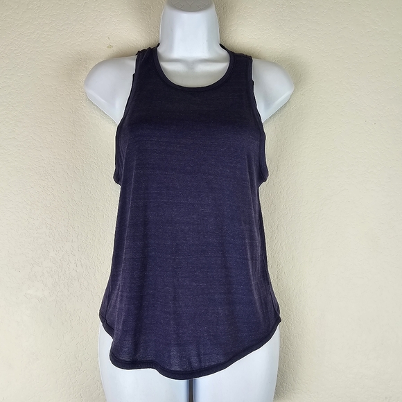 Lululemon Twist and Reach Tank Open Back Split with Built-In Bra Size 2 Purple - Picture 4 of 14